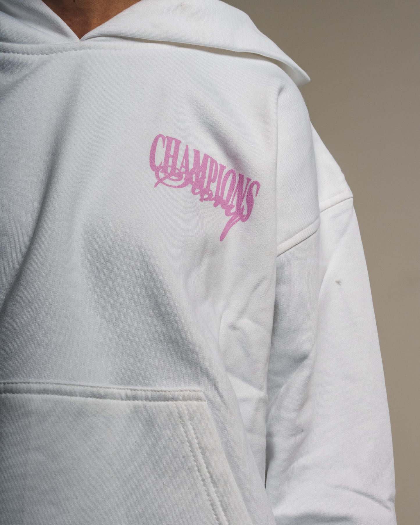 Esse Studios “Champions Story” White Hoodie